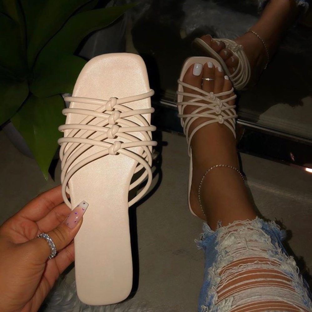 White Sandals